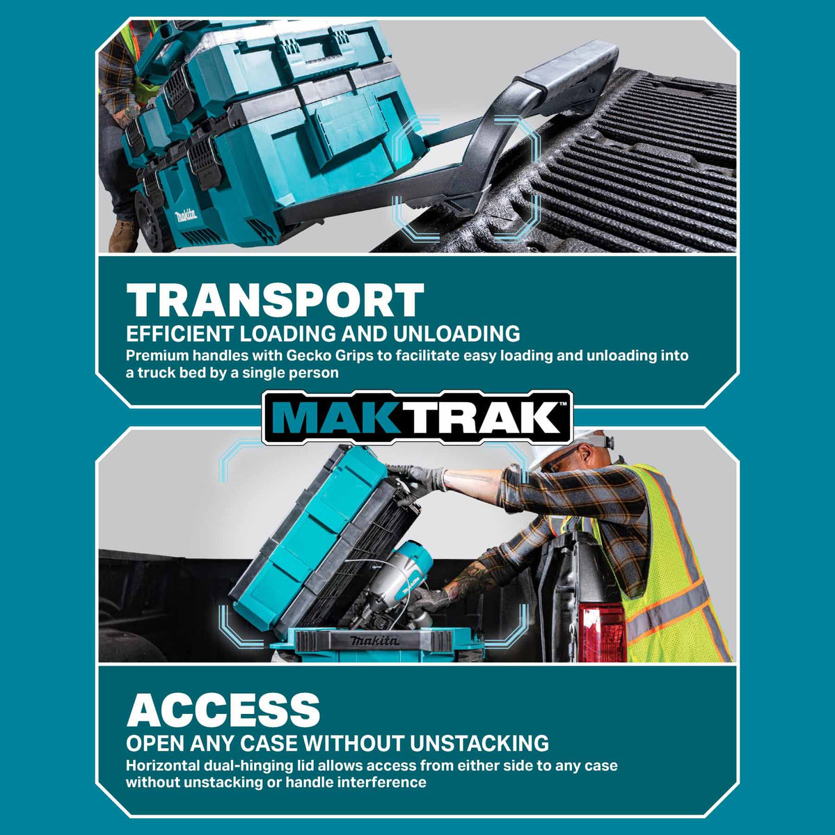 Makita MAKTRAK Large Tool Box Modular Storage