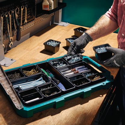 Makita MAKTRAK Low-Profile Standard Organizer Bins - 4pk