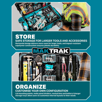Makita MAKTRAK Deep Medium Organizer