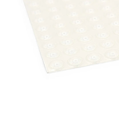 Marathon Hardware Self Adhesive Bumpers 8.5 x 2.2mm Hemispherical Clear