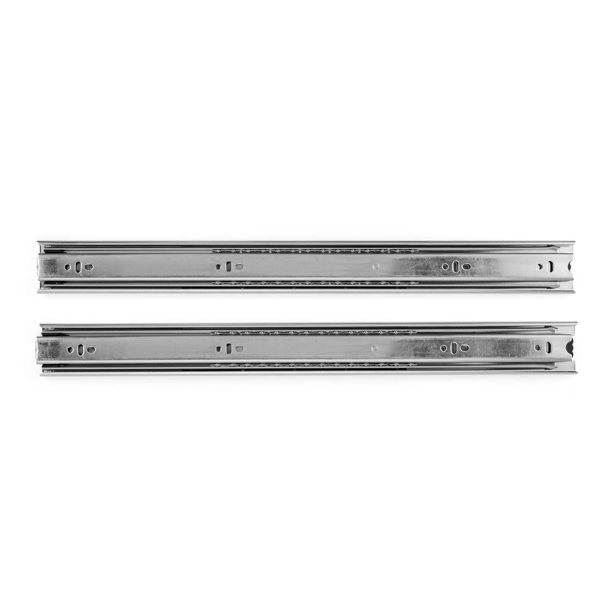 Marathon Hardware Side Mount Slides 20in Full Extension 100lb Capacity - Pair