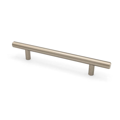 Marathon Hardware Cabinet Contemporary Pull Handle - 128mm Satin Nickel