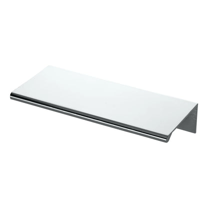 Marathon Hardware Ipswich Contemporary Edge Pull Handle - 100mm, Polished Chrome