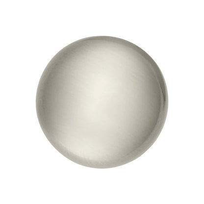 Marathon Hardware Cabinet Volta Knob Handle - 32mm Brushed Nickel