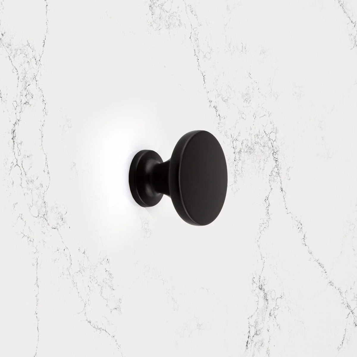 Marathon Hardware Cabinet Mesa Knob Handle - 37mm Matte Black