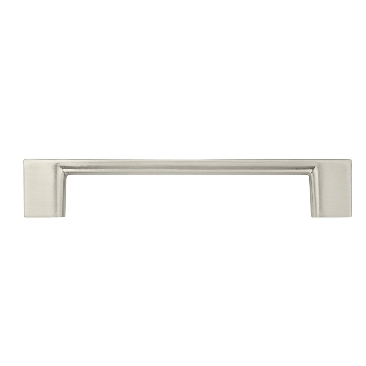 Marathon Hardware Cabinet Denman Contemporary Pull Handle - 128mm Brushed Nickel