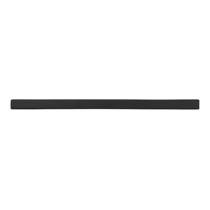Marathon Hardware Cabinet Denman Contemporary Pull Handle - 128mm Matte Black