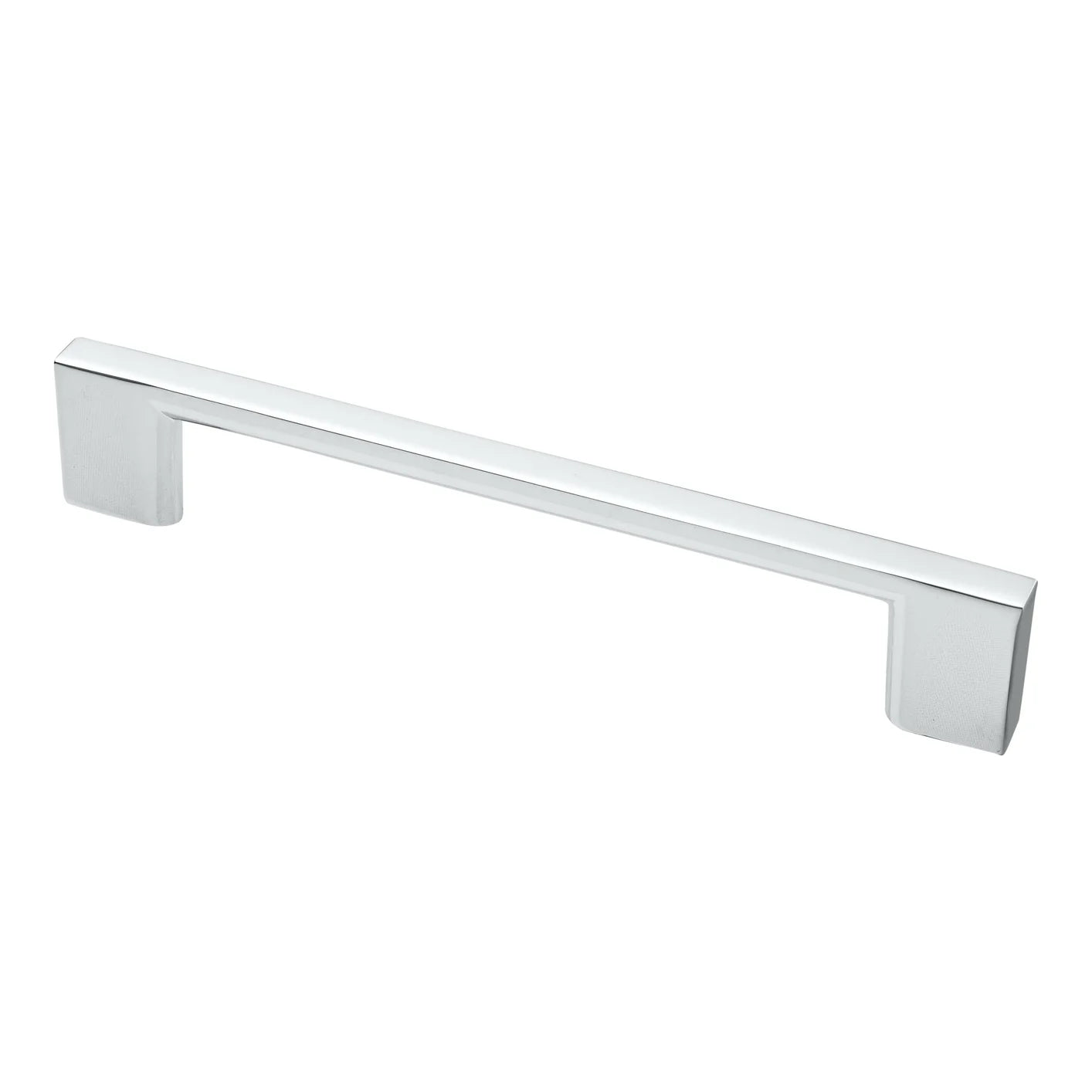 Marathon Hardware Cabinet Denman Contemporary Pull Handle - 128mm Polished Chrorme