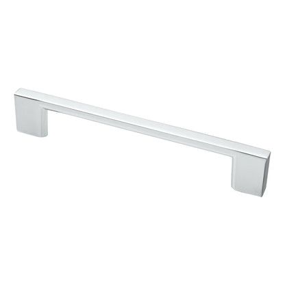 Marathon Hardware Cabinet Denman Contemporary Pull Handle - 128mm Polished Chrorme