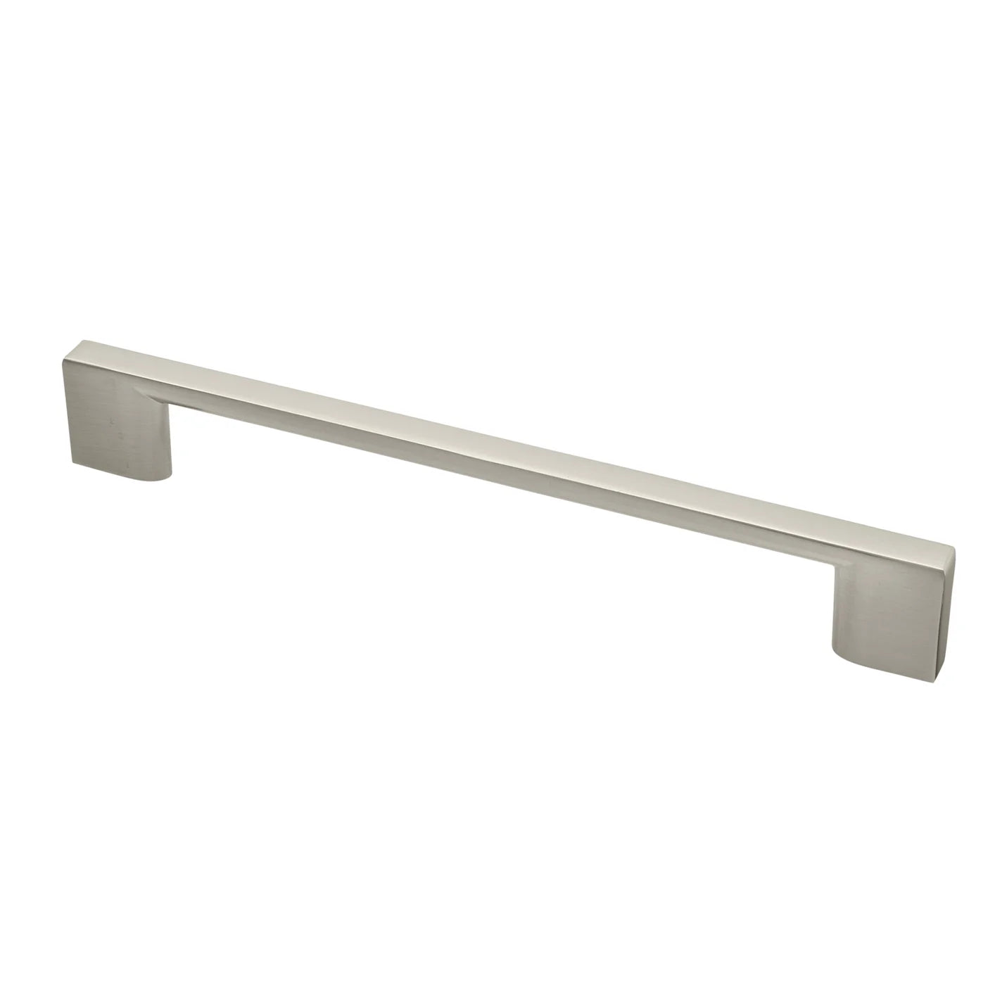 Marathon Hardware Cabinet Denman Contemporary Pull Handle - 160mm Brushed Nickel