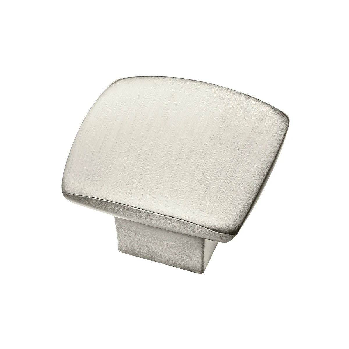 Marathon Hardware Cabinet Burton Knob Handle - 31mm Brushed Nickel