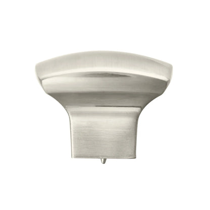 Marathon Hardware Cabinet Burton Knob Handle - 31mm Brushed Nickel