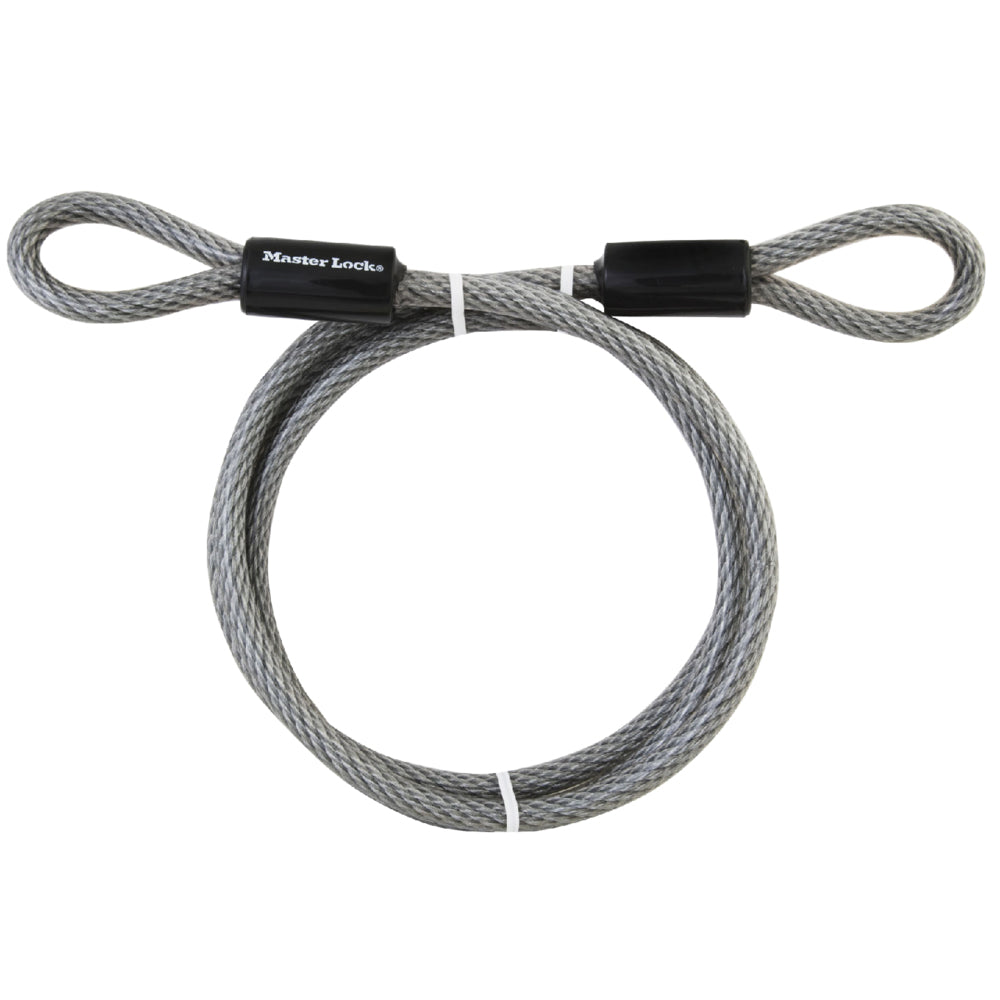 Master Lock 6' x 3/8in Looped End Cable