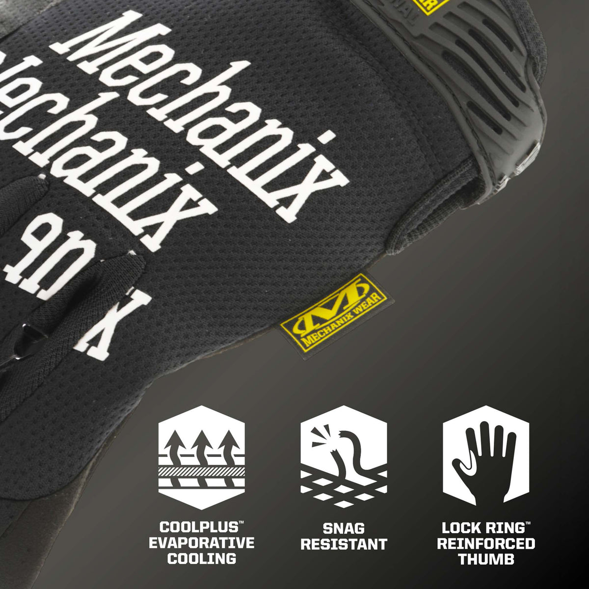 Mechanix The Original Black Work Gloves - Medium - Image 4