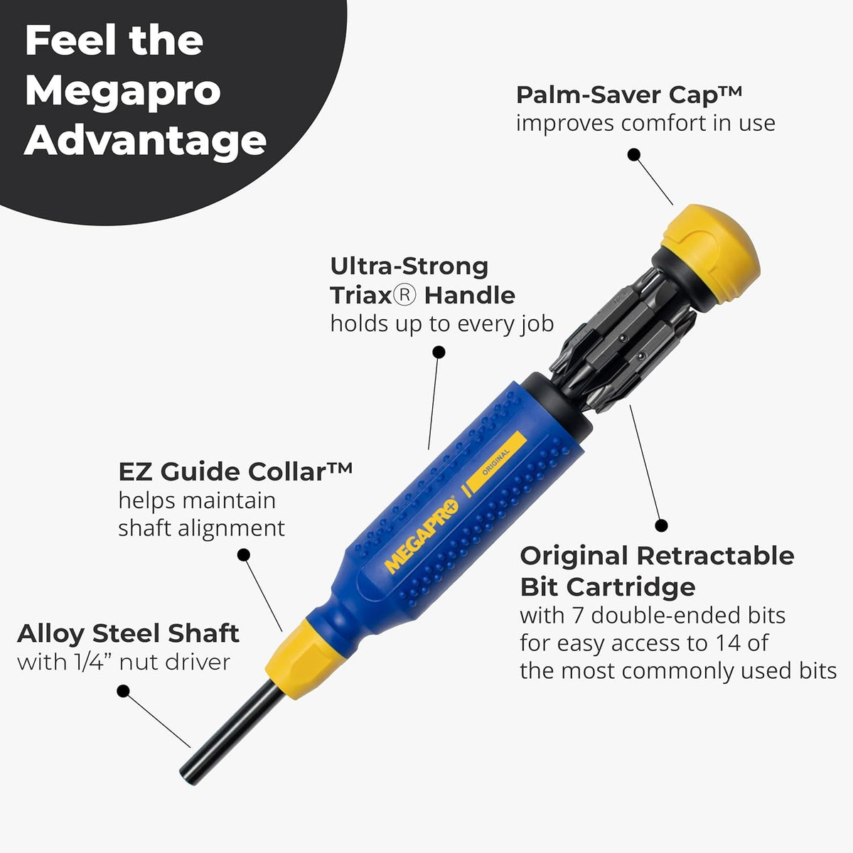 MegaPro 15-in-1 Original Multi-Bit Screwdriver