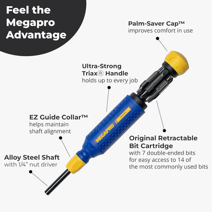 MegaPro 15-in-1 Original Multi-Bit Screwdriver