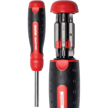 MegaPro 13-in-1 Ratcheting Multi-Bit Screwdriver