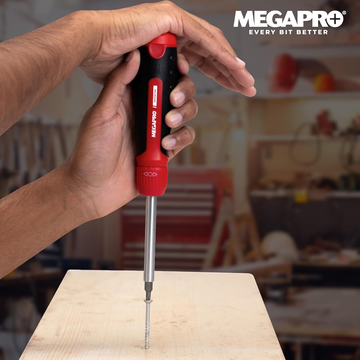 MegaPro 13-in-1 Ratcheting Multi-Bit Screwdriver