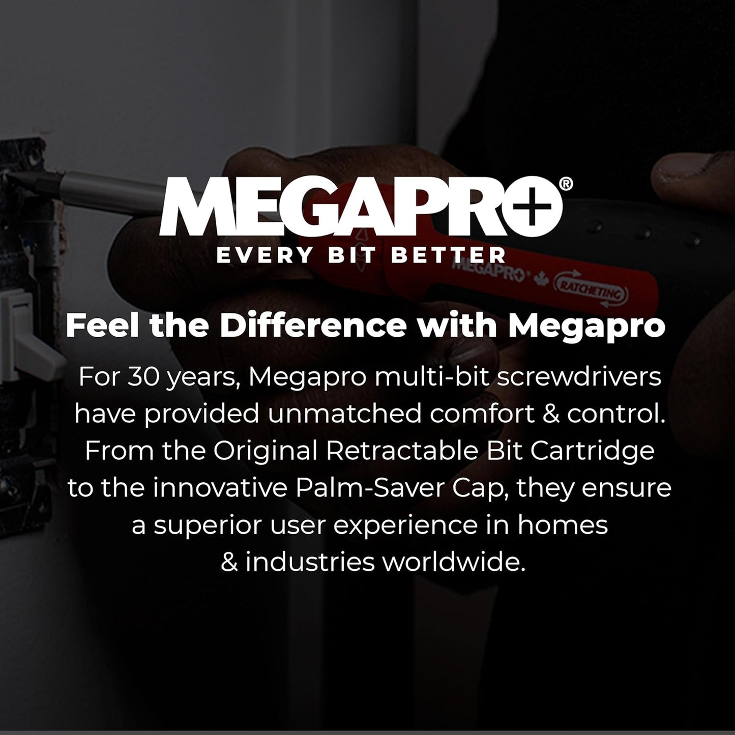 MegaPro 13-in-1 Ratcheting Multi-Bit Screwdriver