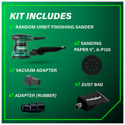 Metabo HPT SV13YST sander kit contents