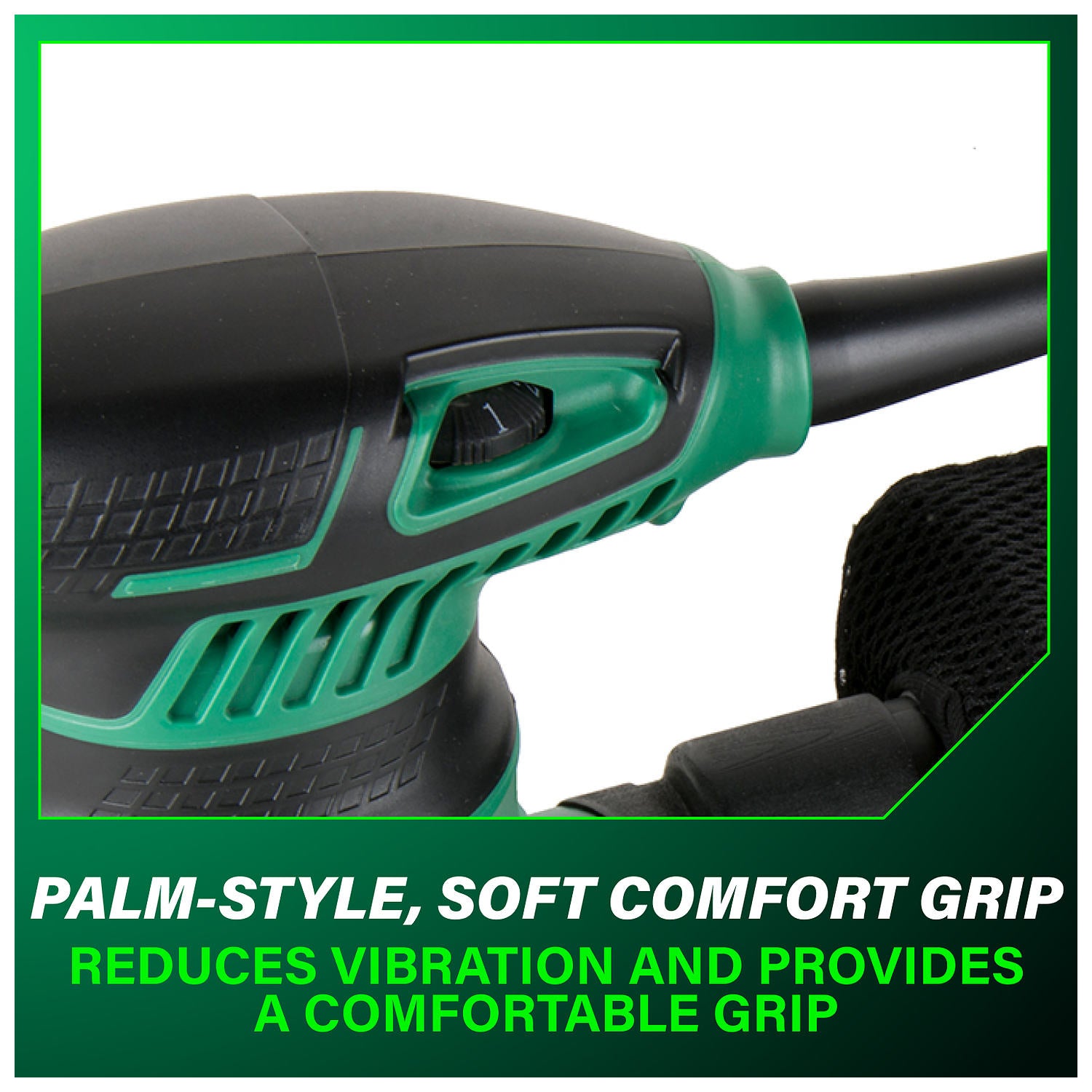 Metabo HPT SV13YST sander palm-style comfort grip