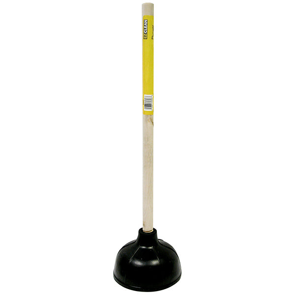 EZ Clean Heavy Duty Black Plunger