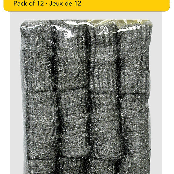 EZ Clean Fine Steel Wool Strips - 12pk