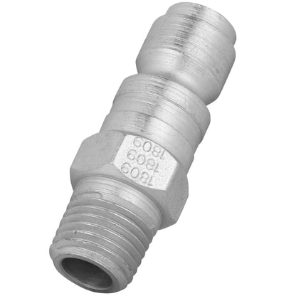 Milton 1/4in MNPT P-Style Male Plugs - 2pk