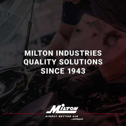 Milton 1/4in FNPT Brass M-Style Coupler