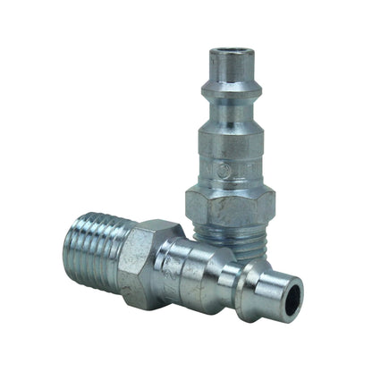Milton 1/4in MNPT M-Style Plugs - 2pk