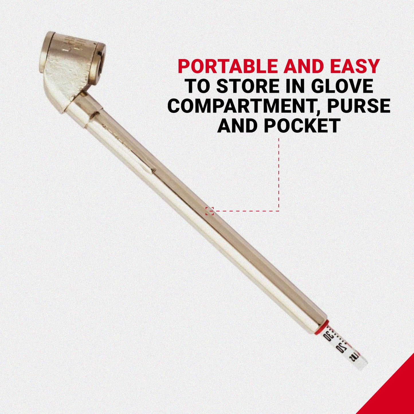Milton 120 PSI Heavy Duty Dual Head Truck Tire Gauge