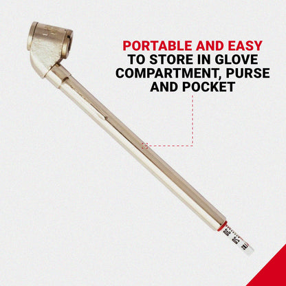Milton 120 PSI Heavy Duty Dual Head Truck Tire Gauge