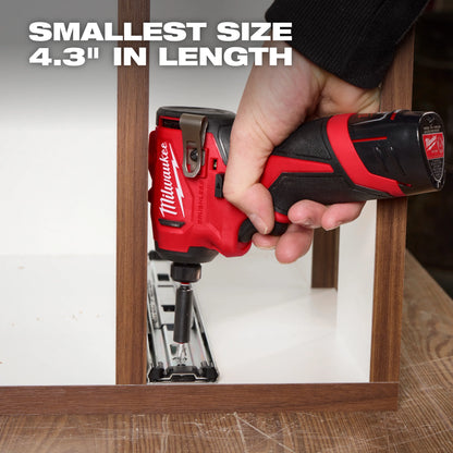 Milwaukee 3450-20 M12 impact driver application image