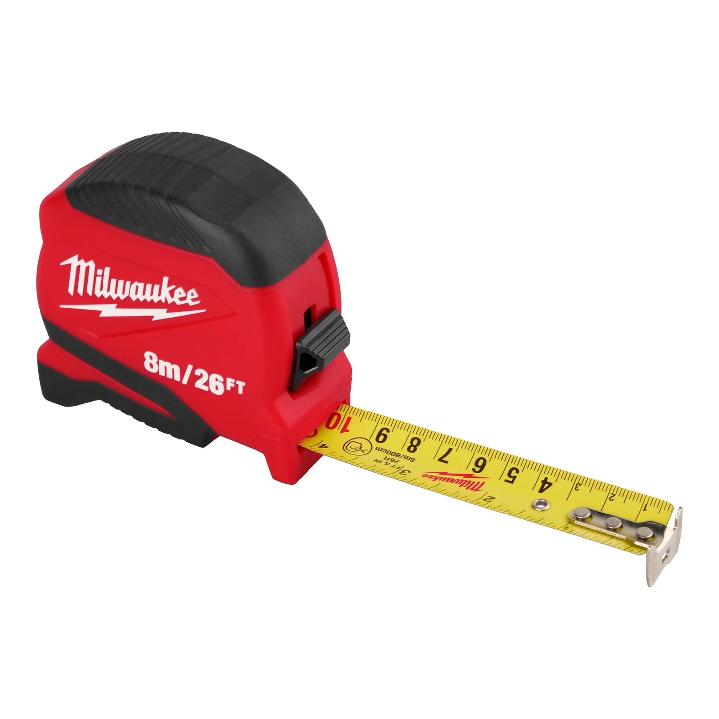 Milwaukee 48-22-1726 26 ft / 8 m Compact tape measure with blade extended