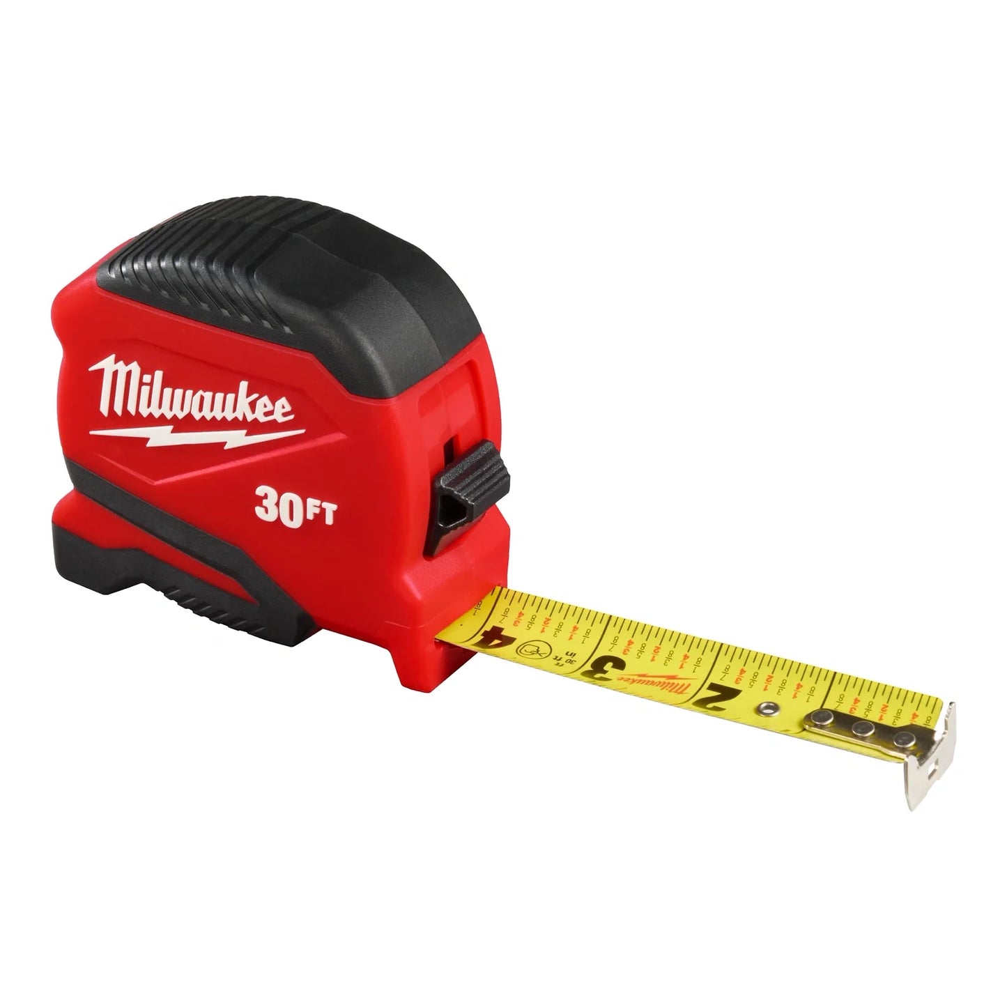 Milwaukee 48-22-1730 30 ft Compact tape measure with blade extended