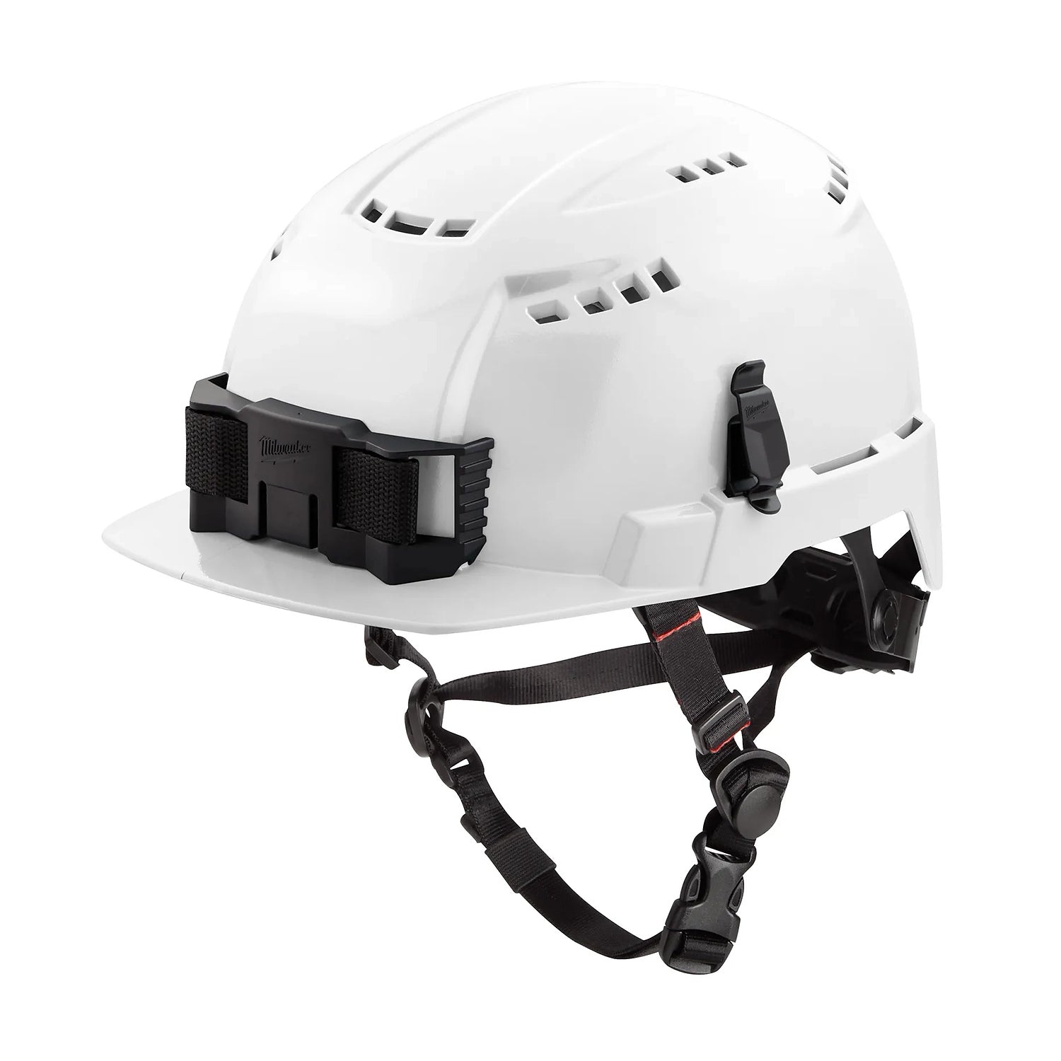 Milwaukee BOLT white front brim vented safety helmet 48-73-1320