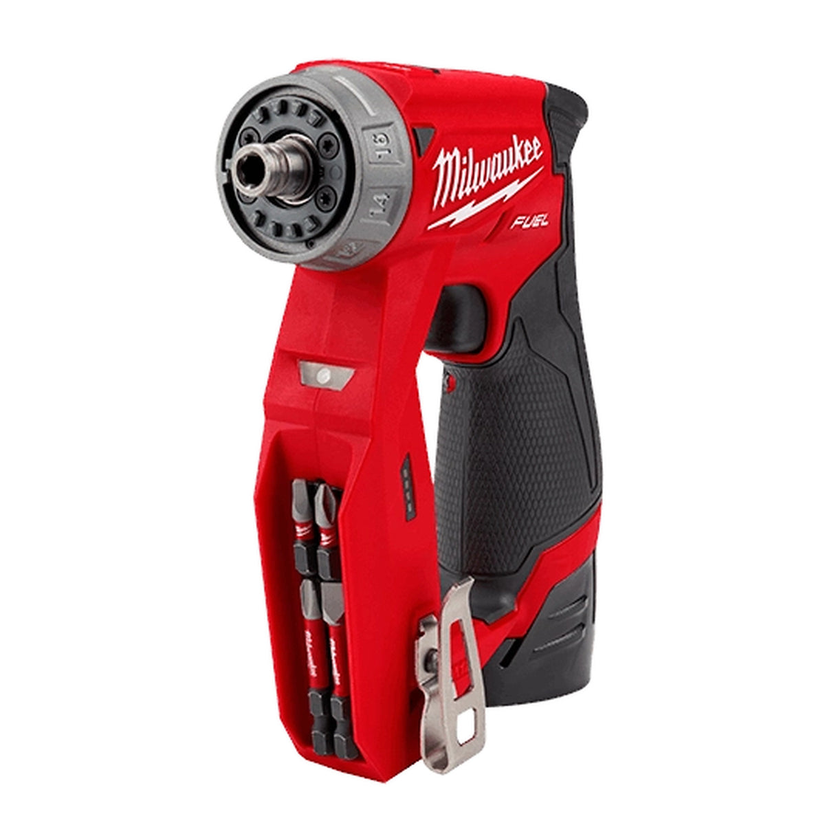 Milwaukee 2505-22 M12 FUEL installation drill/driver top view