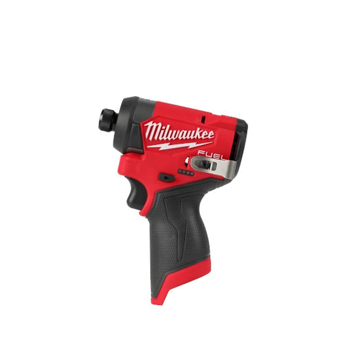Milwaukee 3453-21 M12 FUEL 1/4-inch hex impact driver on a white background