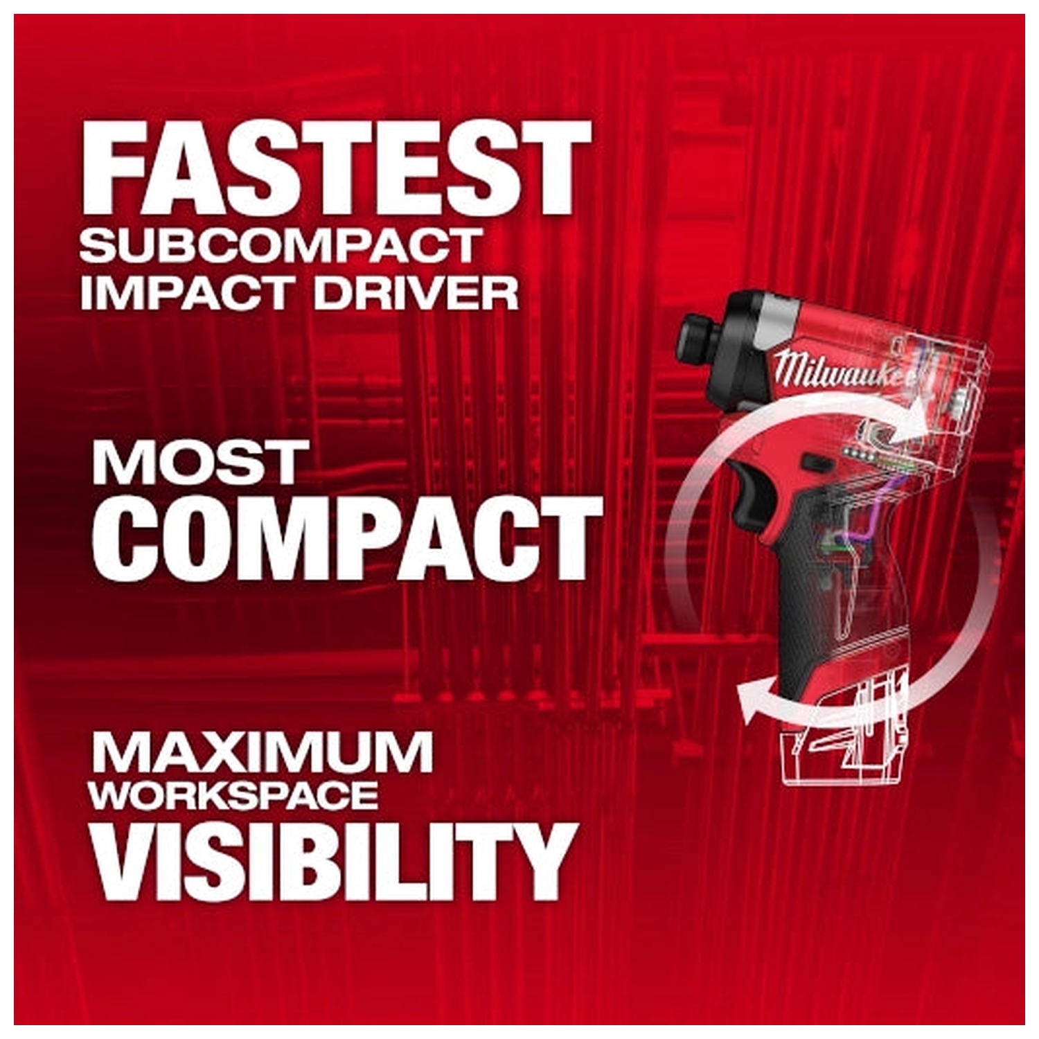 Milwaukee 3453-21 M12 FUEL impact driver performance overview
