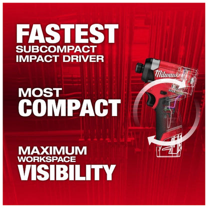 Milwaukee 3453-21 M12 FUEL impact driver performance overview