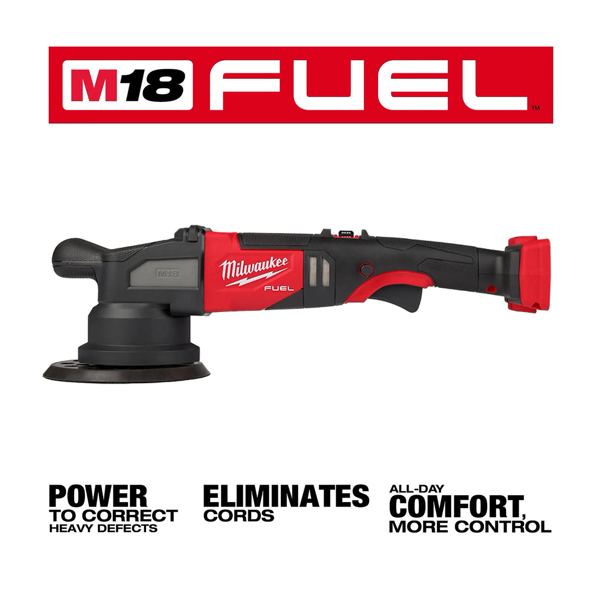 Milwaukee 2685-20 M18 FUEL 21mm Random Orbital Polisher (Tool Only) product image