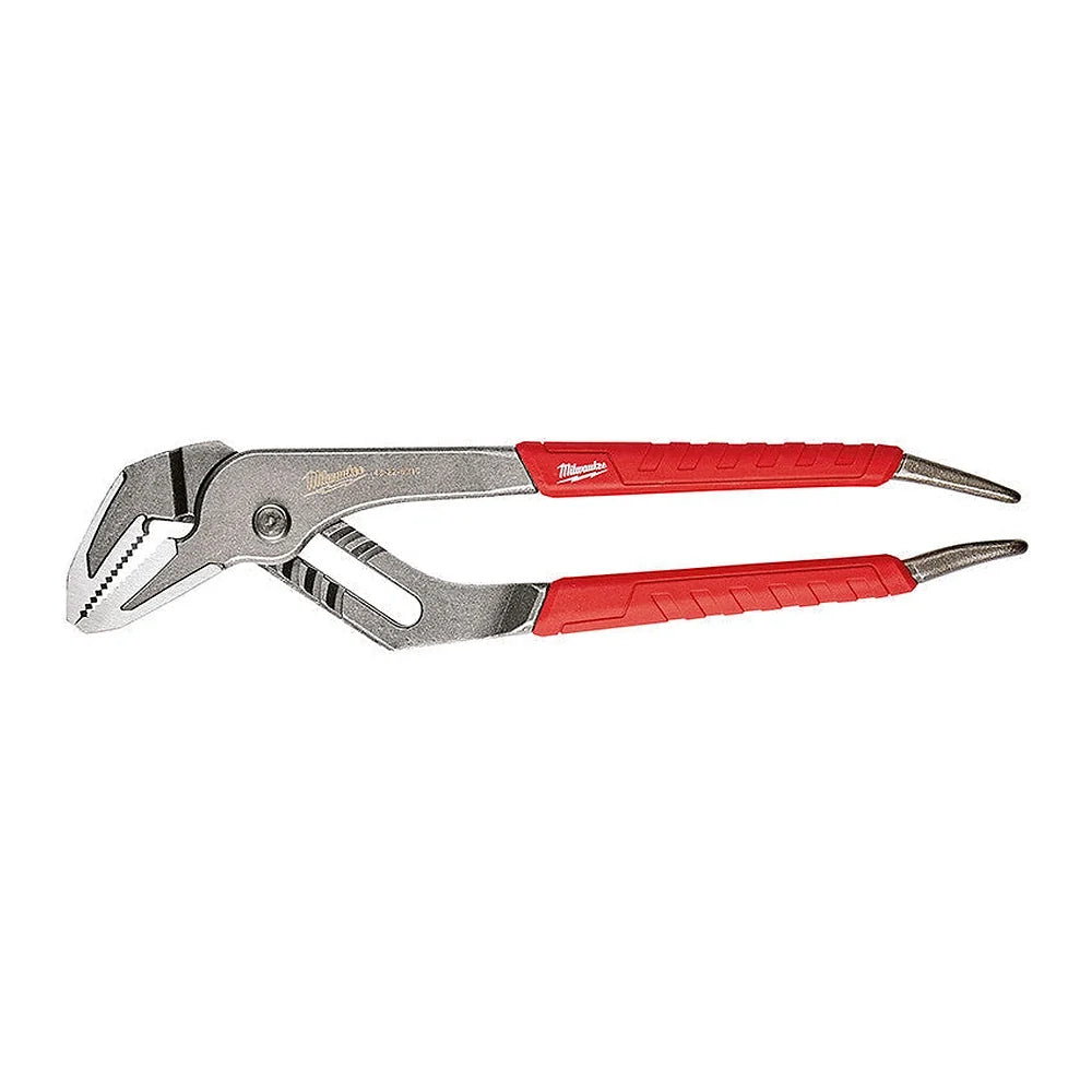 Milwaukee MF48-22-6310 10-inch comfort grip straight-jaw pliers on a white background