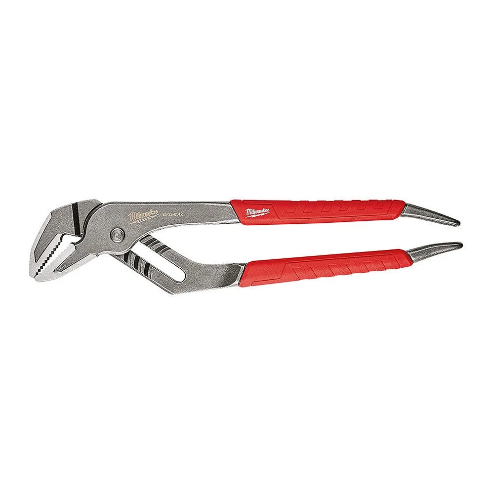 Milwaukee MF48-22-6312 12-inch comfort grip straight-jaw pliers on a white background