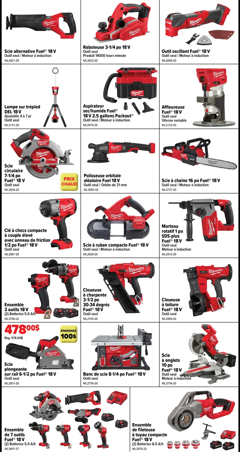 Promotions - FR — 3