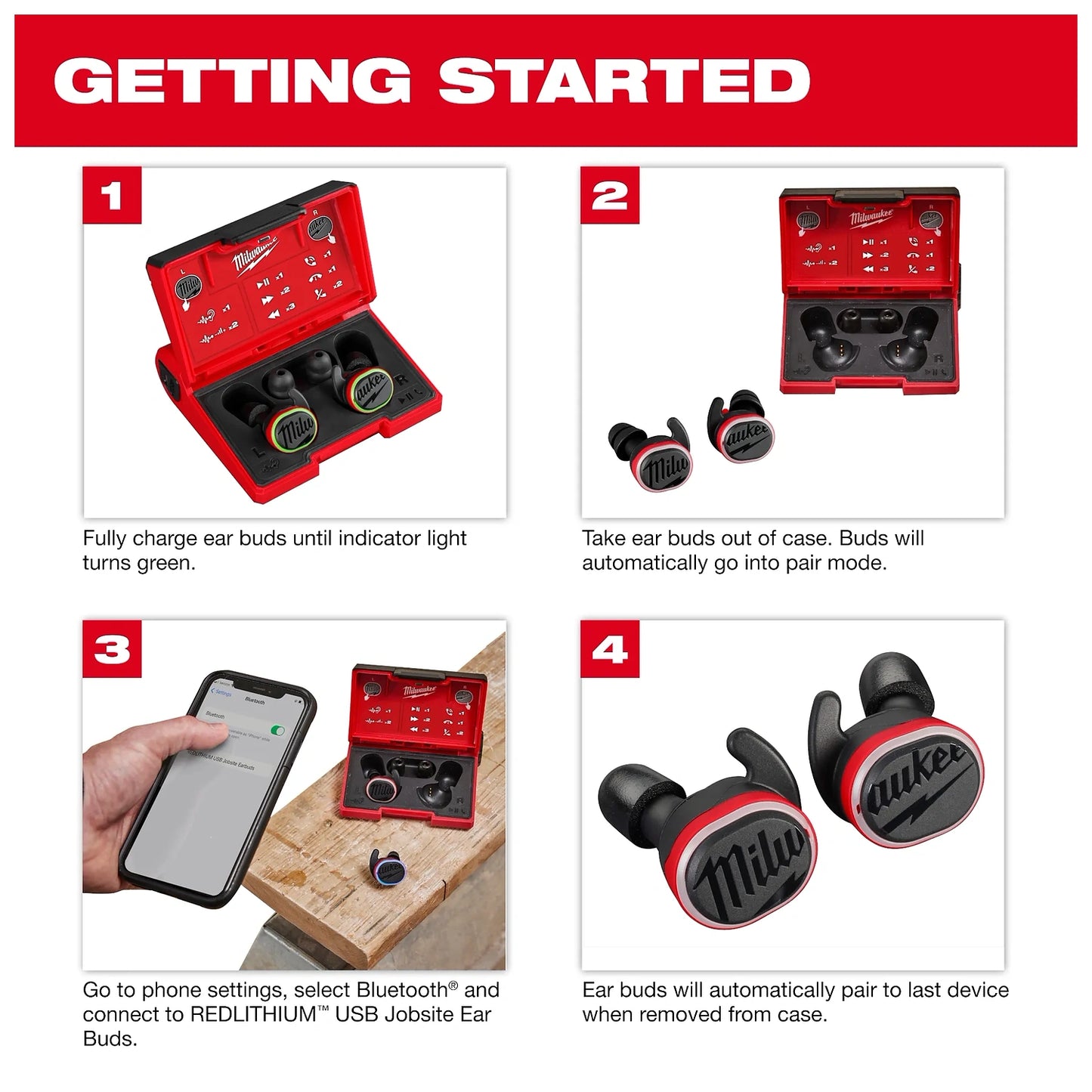 How to get started with the Bluetooth ear buds
