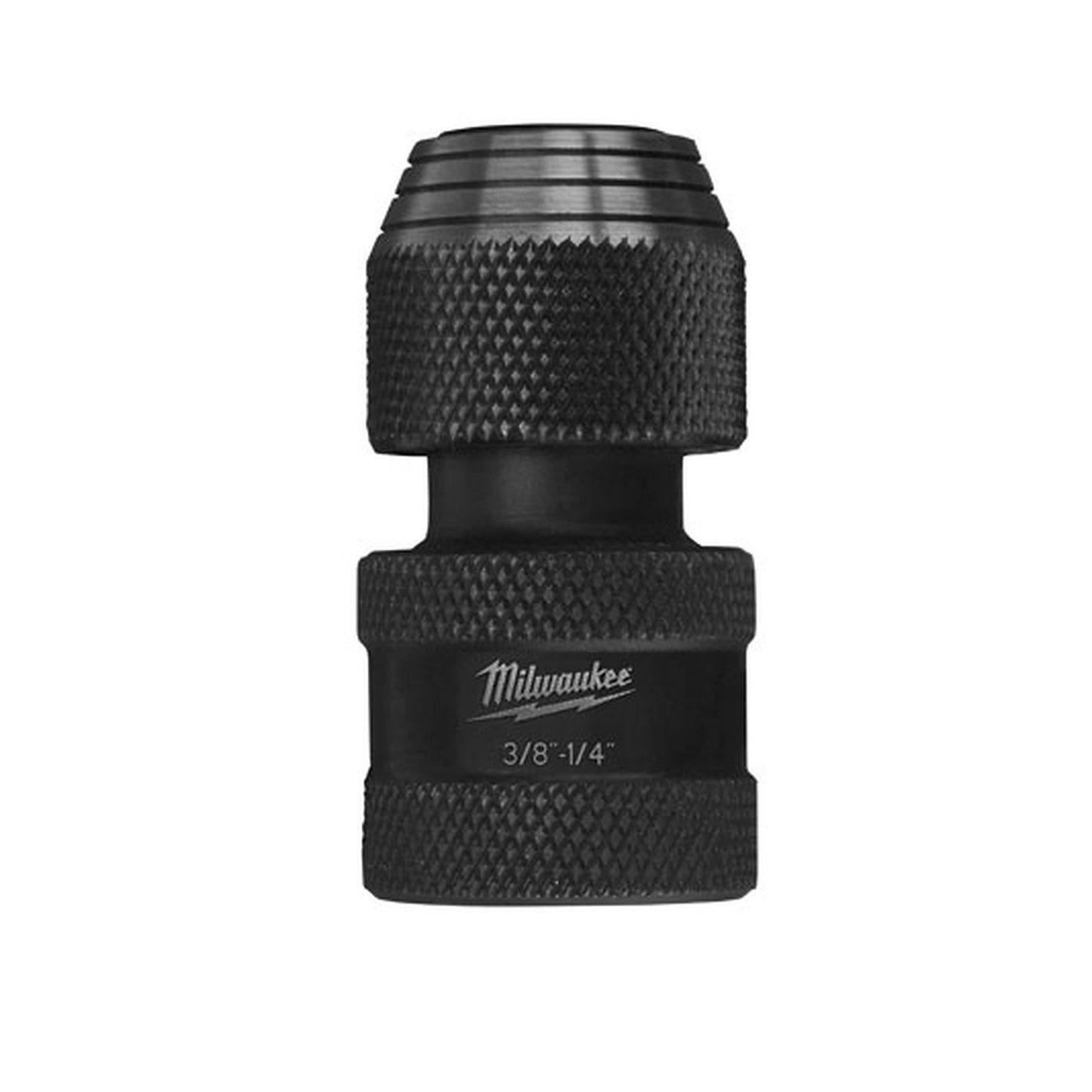 Milwaukee SHOCKWAVE 3/8in square to 1/4in hex impact adapter 48-03-4405