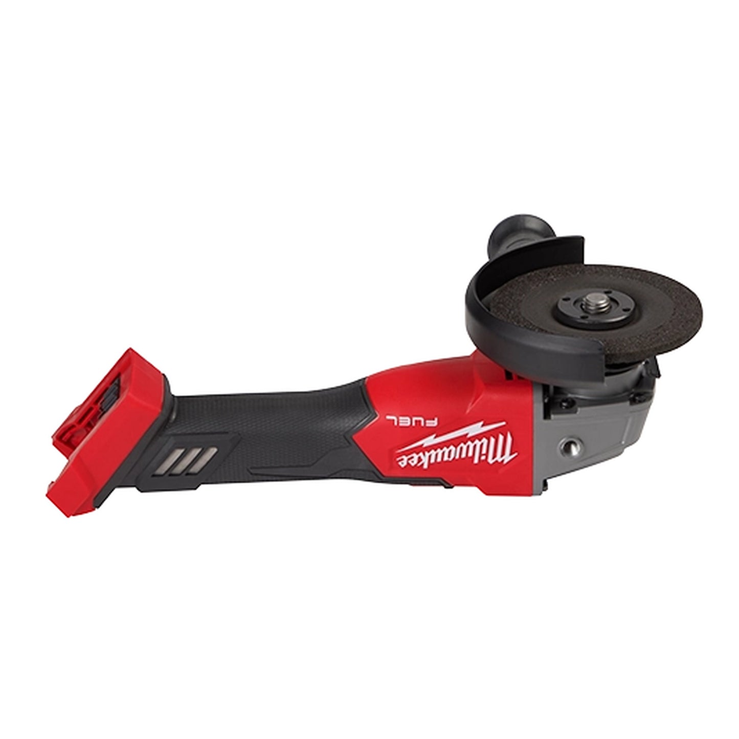 Milwaukee 2889-20 M18 FUEL variable-speed braking grinder underside view