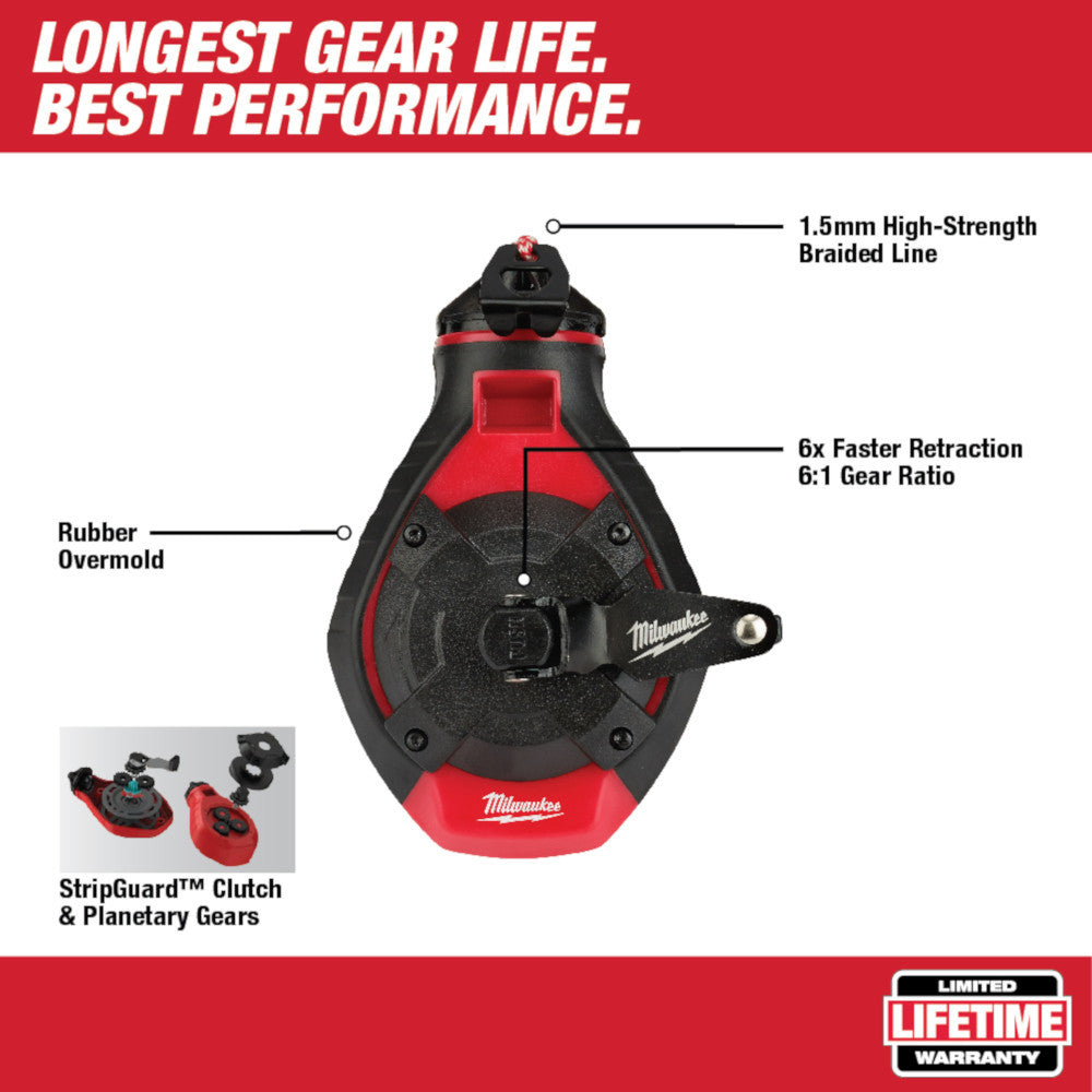 Milwaukee 48-22-3982 100 foot Bold Line Chalk Reel Kit