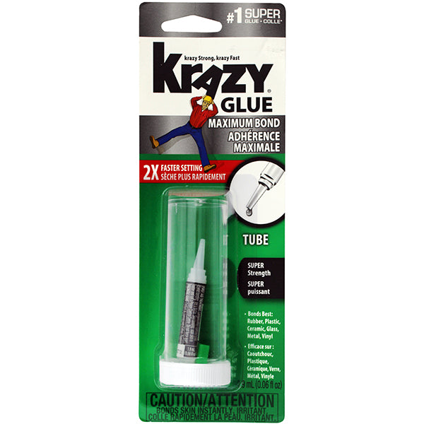 Krazy Glue 1.9ml Maximum Bond Super Glue