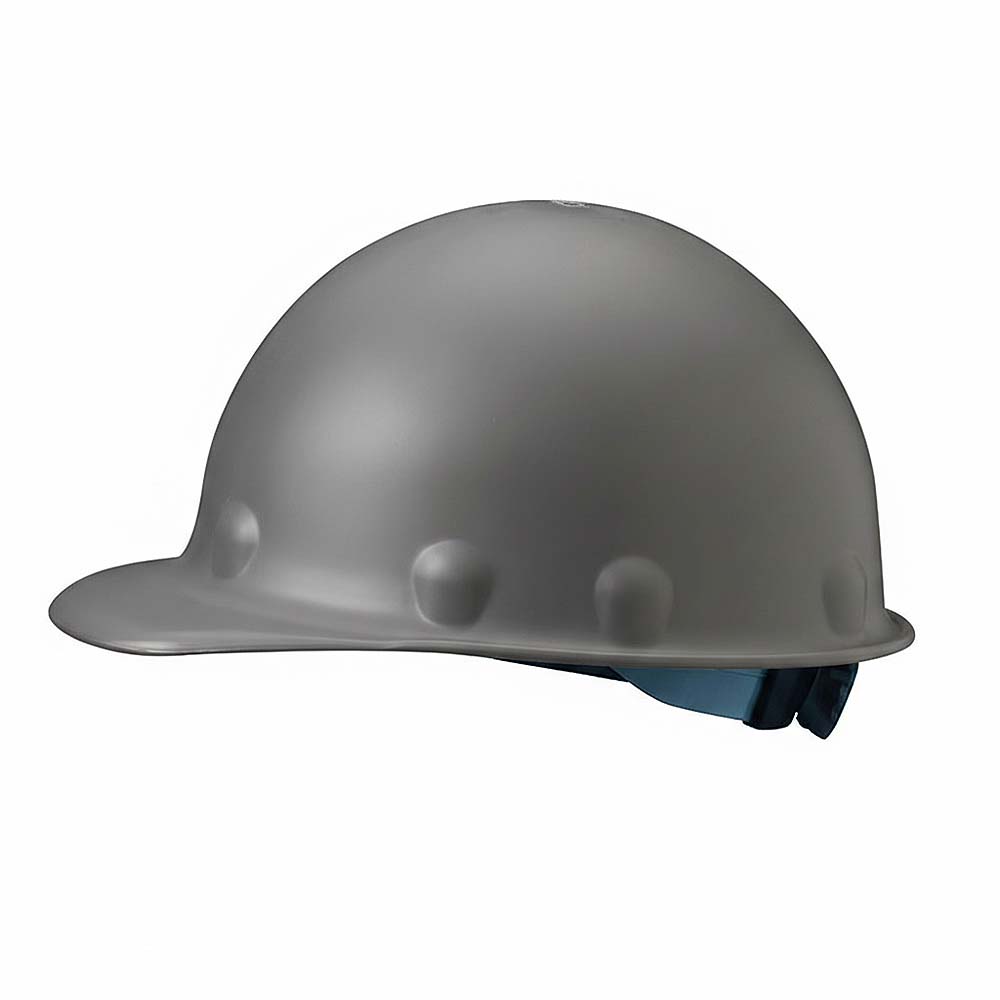 Honeywell Roughneck P2 Ratchet Cap Style Fibre-Metal Hard Hat - Grey